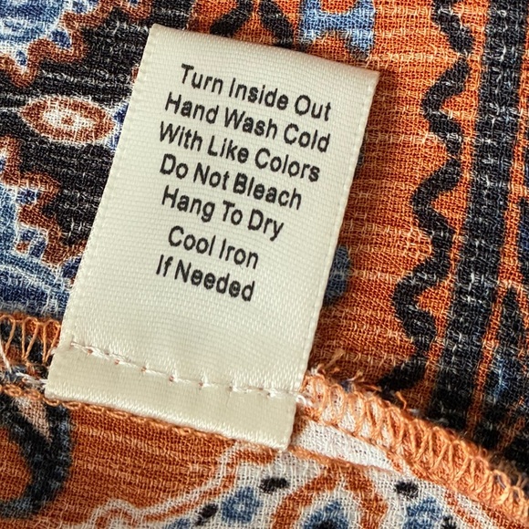 🆕Blu Pepper Patchwork Criss Cross Back Maxi Sundress S🆕 - Picture 9 of 14